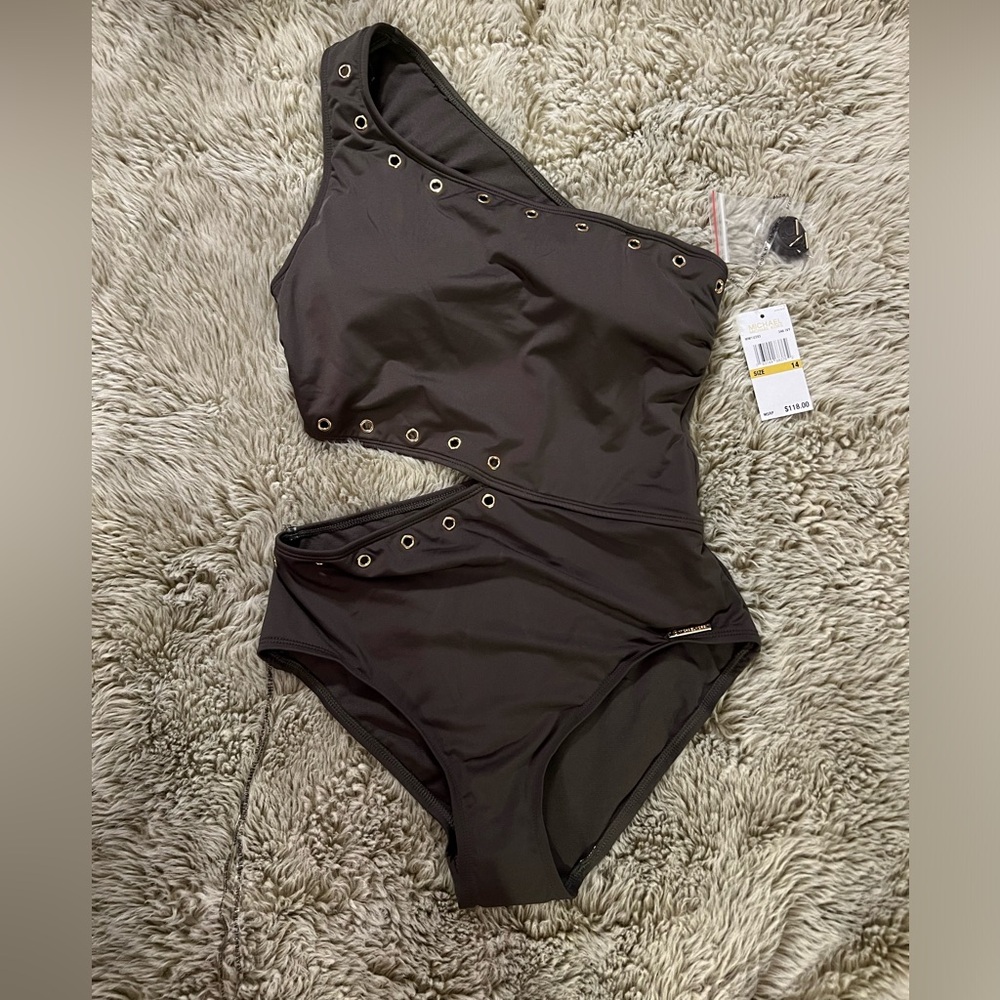 Michael Kors Black One Piece Swimwear - Picture 1 of 3